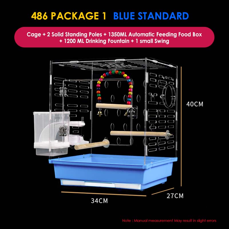486-Bird-Cage-Parrot-Cage-Acrylic-Bird-Cage