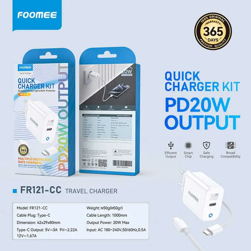 FR121-CC-Travel-Fast Charger