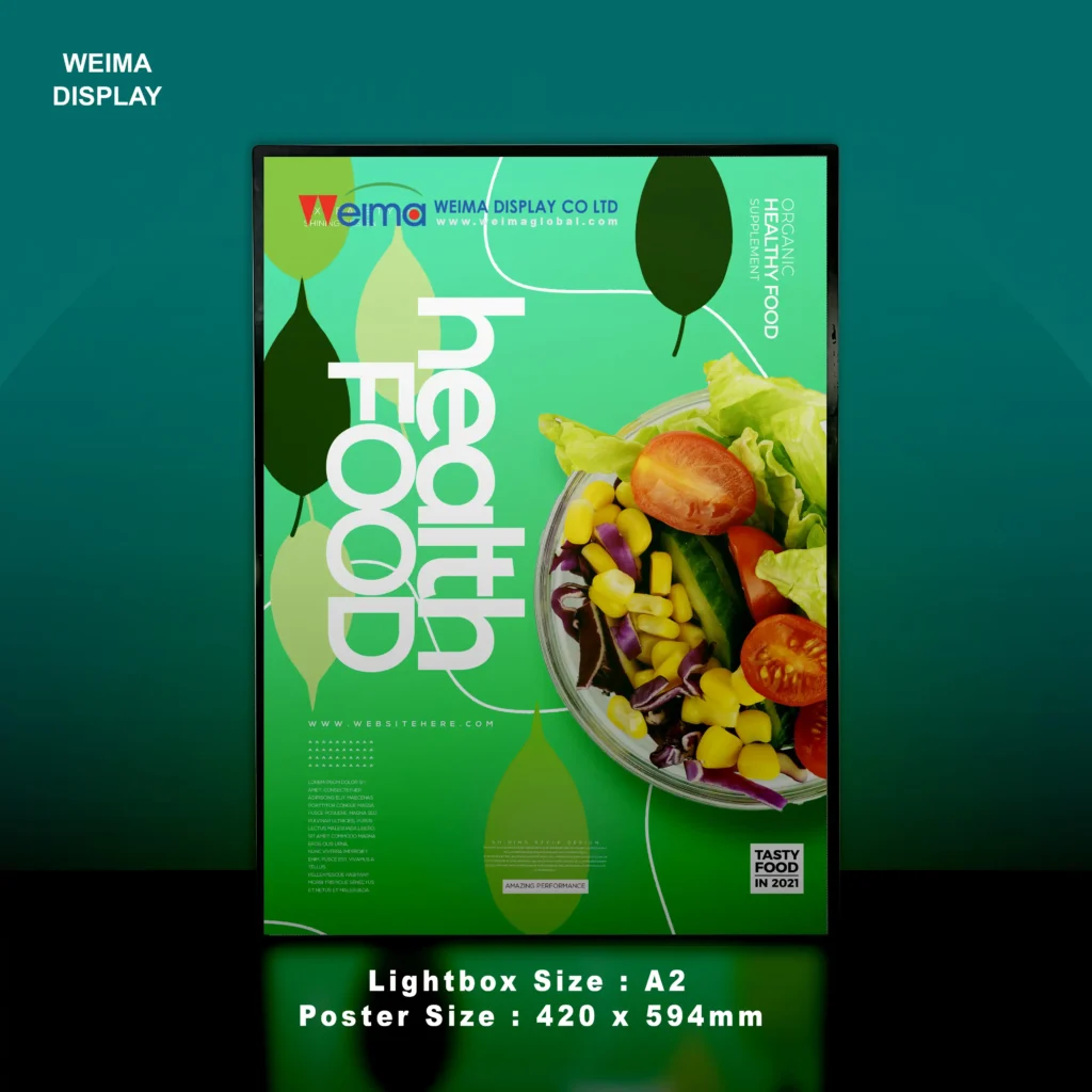 ultra slim led light box A2