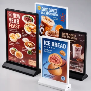 Light Box A4 Double Side Battery Attached Easy to Change Poster